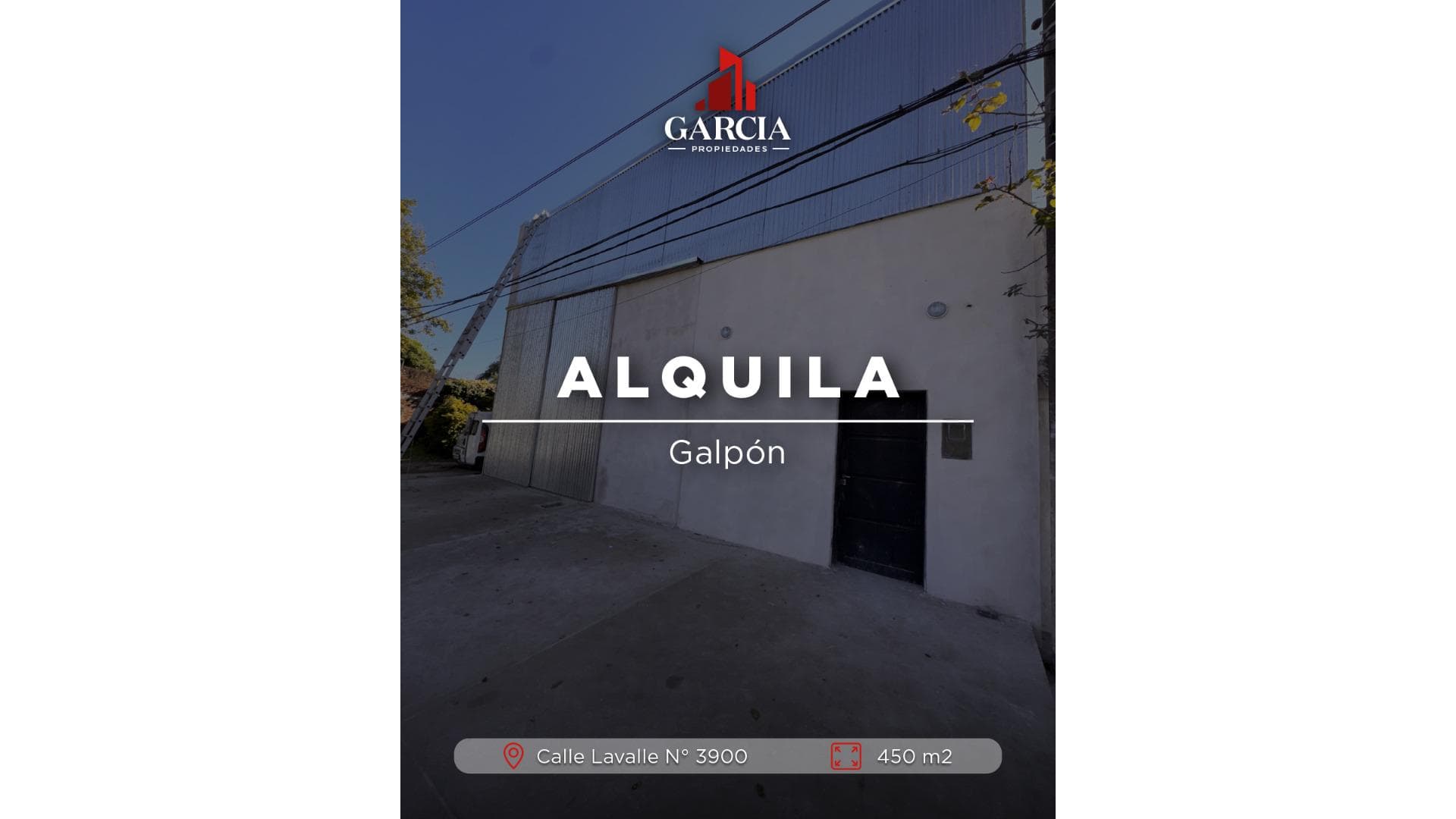 ALQUILA GALPON A ESTRENAR - principal