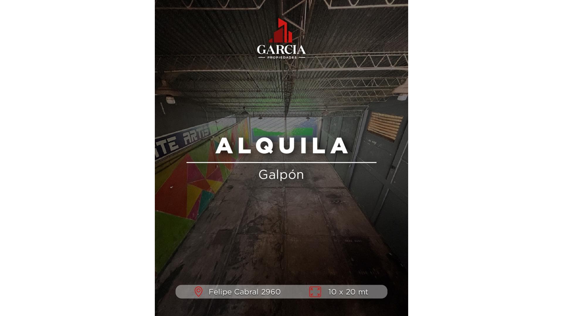 ALQUILA GALPON CON DEPARTAMENTO - principal