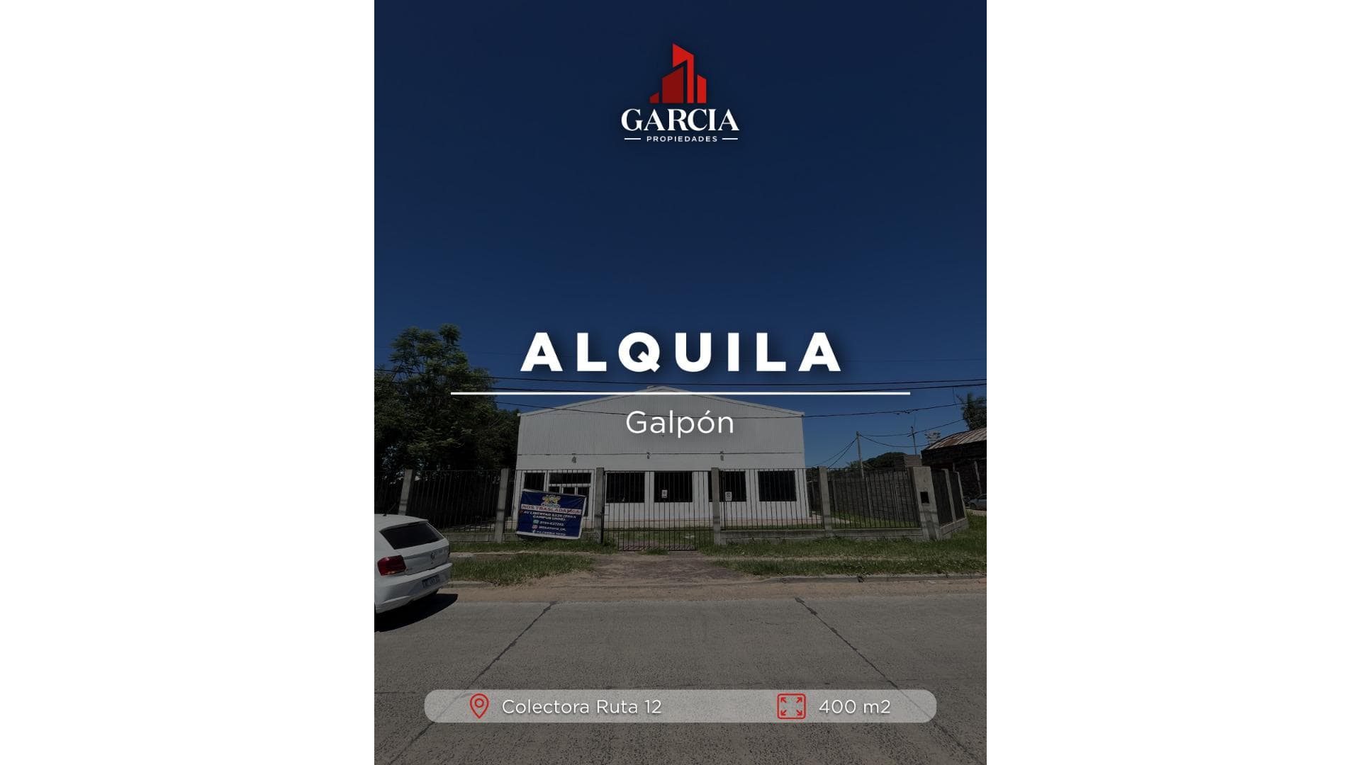 ALQUILA GALPON 400 m2 SOBRE COLECTORA - principal