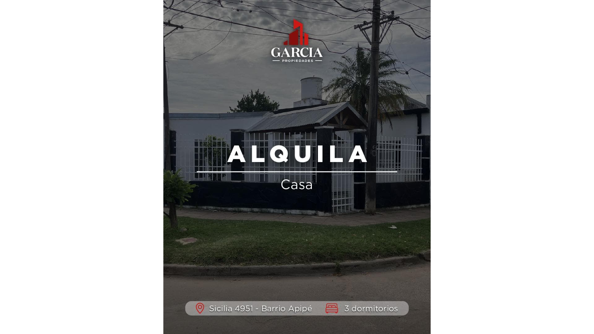 ALQUILA CASA 3 dormitorios con quincho semi amoblada - principal