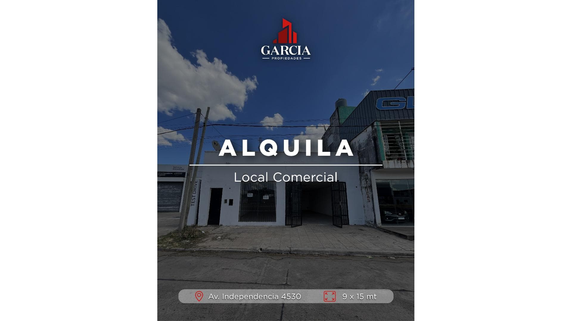 ALQUILA LOCAL SOBRE AVENIDA INDEPENDENCIA - principal