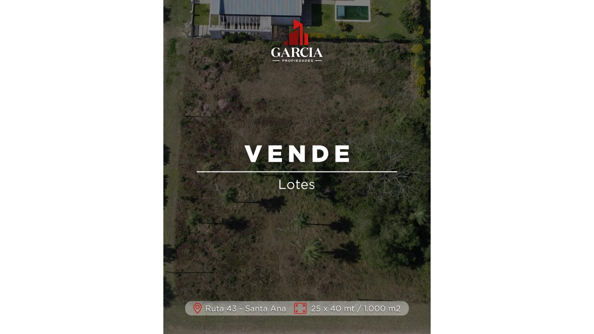 VENDE DOS LOTES DE 1000 m2 CADA UNO - principal