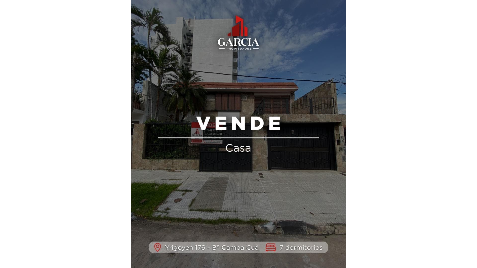 VENDE CASA 7 DORMITORIOS EN BARRIO CAMBA CUA - principal