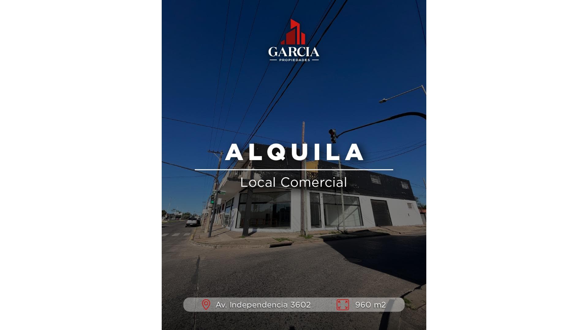 ALQUILA Local con galpon sobre esquina - principal