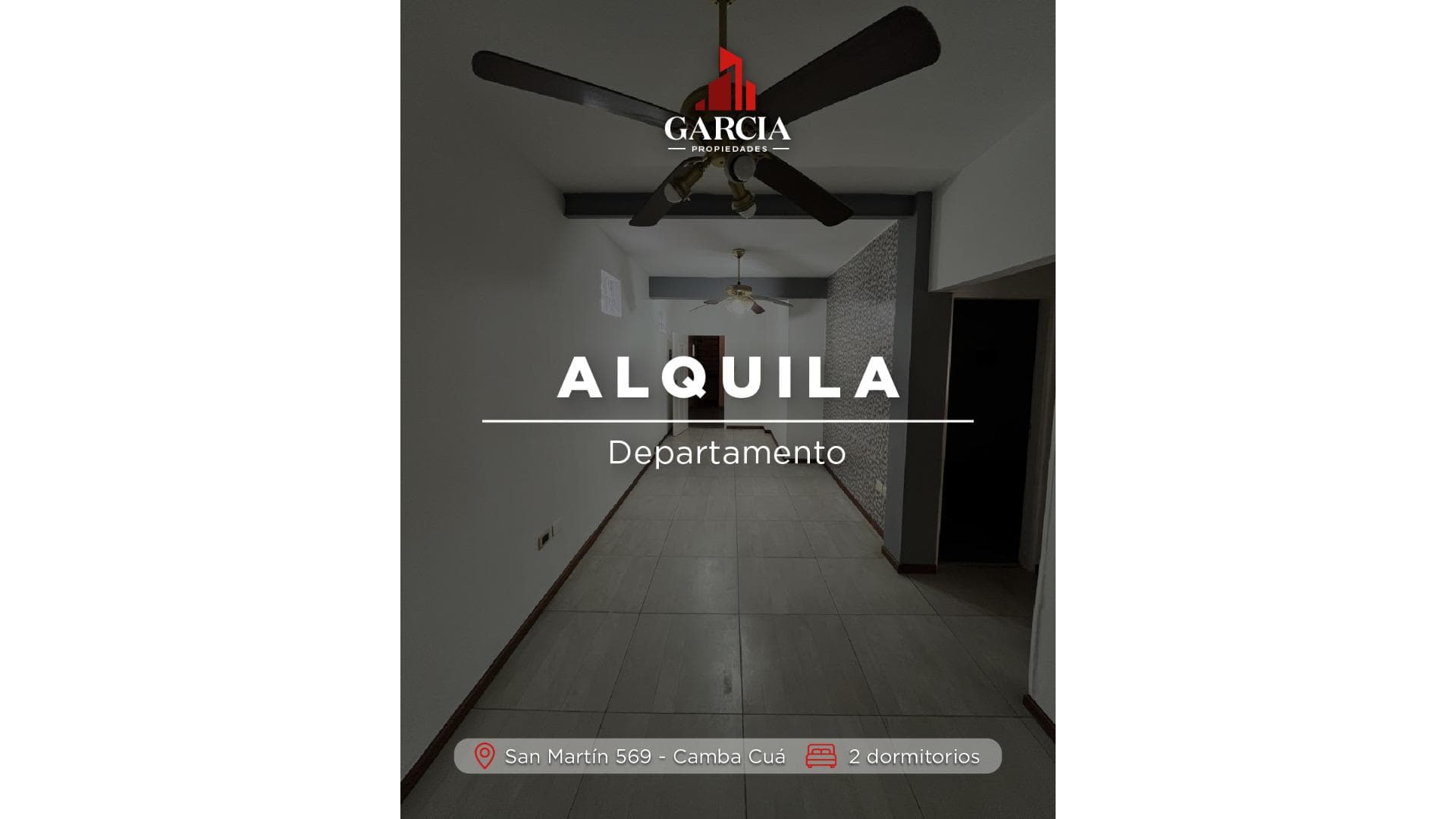 Alquila departamento semi amoblado de 2 dormitorios - principal
