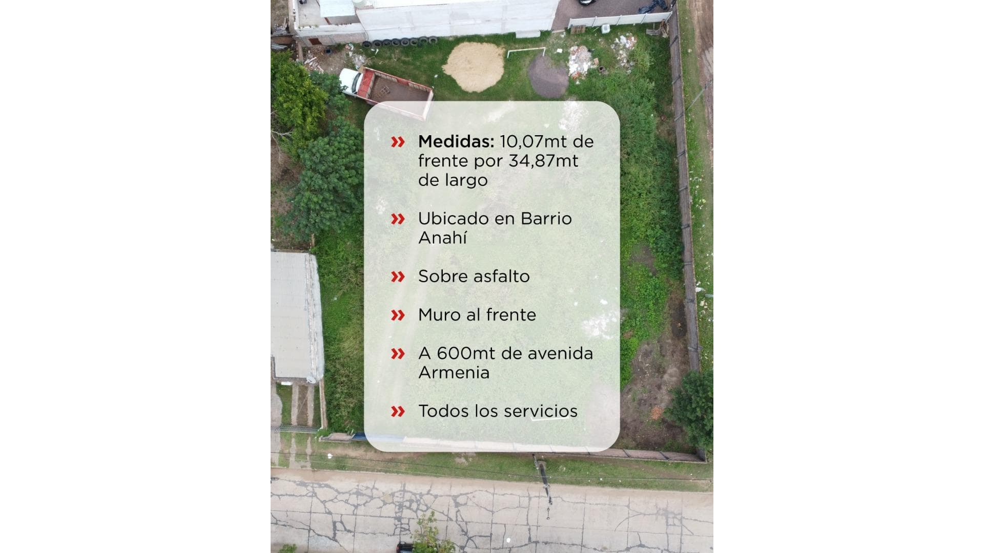 VENDE TERRENO BARRIO ANAHI - foto 2