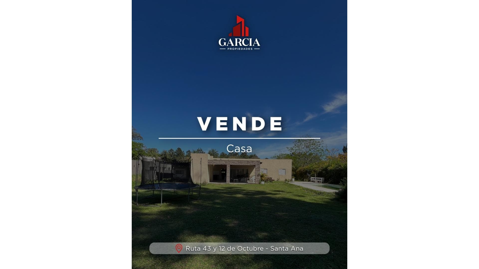 VENDE CASA 3 DORMITORIOS CON QUINCHO Y PILETA - principal