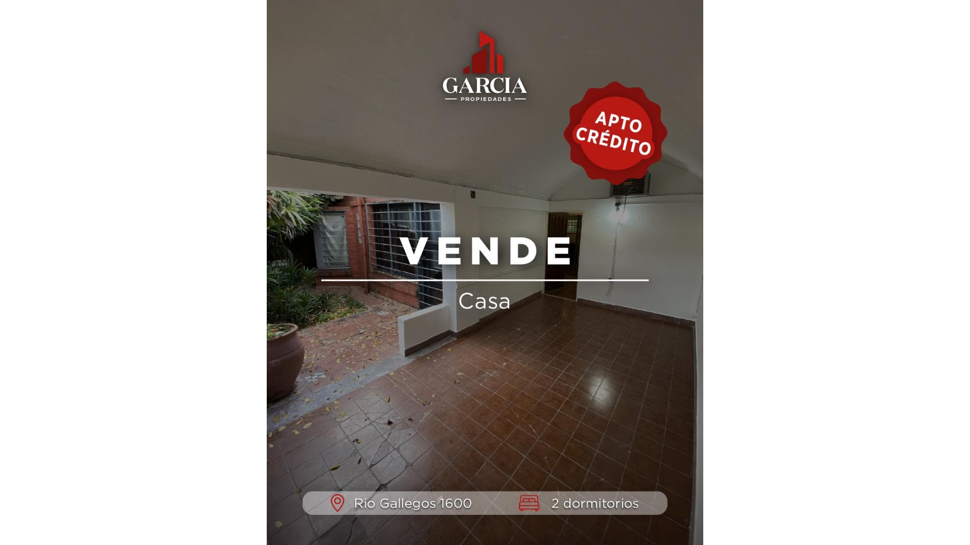 VENDE CASA 2 DORMITORIOS - principal