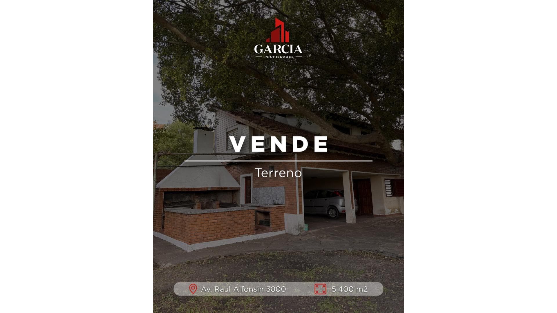VENDE 5400m2 SOBRE AVENIDA IMPORTANTE 50m FRENTE - principal