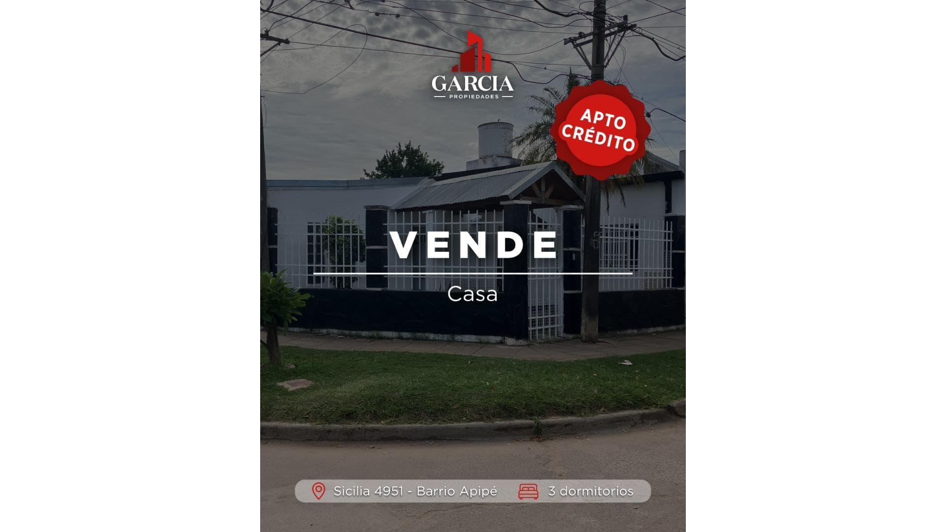 VENDE CASA 3 dormitorios con quincho sobre esquina - principal